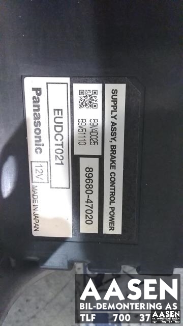Styreenhet diverse til Toyota Prius 2004-2009 (Type II) (COMBI) (COMBI) (PANASONIC|89680-47020|)