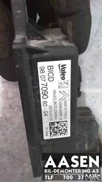 Styreenhet tenning til Peugeot 308 2013-2021 (Type II) (VALEO|9807709080-04|)