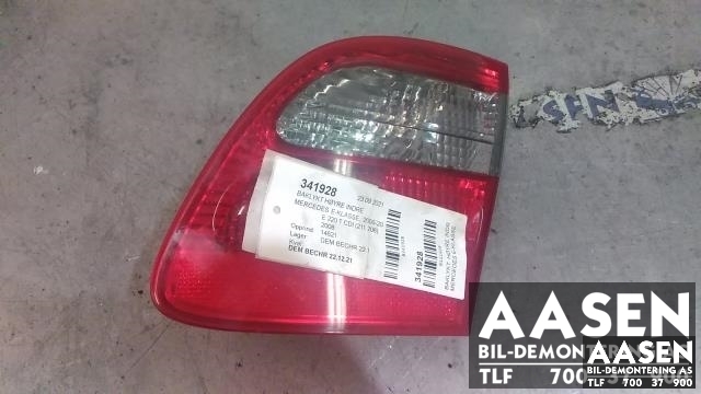 Baklykt høyre indre til Mercedes E-Klasse 2006-2009 (Fase 2) (W211) (W211) (A 211 820 30 64|)