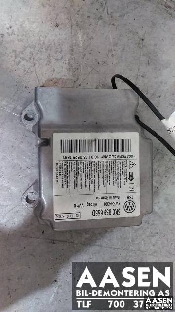 Airbag elektronikk til Škoda Yeti, 2009-2013 (Fase 1)  (5K0959655D)
