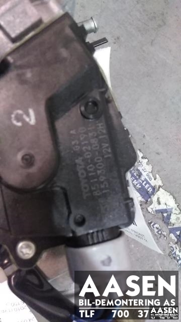 Viskermotor frontrute til Toyota Auris 2007-2010 (Type I, Fase 1)  (85110-02190|)