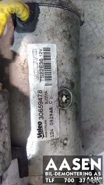 Starter diesel til Volvo V70 2014-2016 (Type III, Fase 2) (VALEO|30659478|)