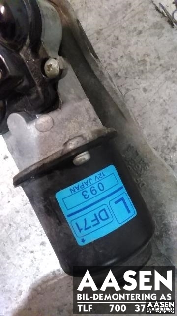 Viskermotor frontrute til Mazda 2 2007-2010 (Type II, Fase 1)  