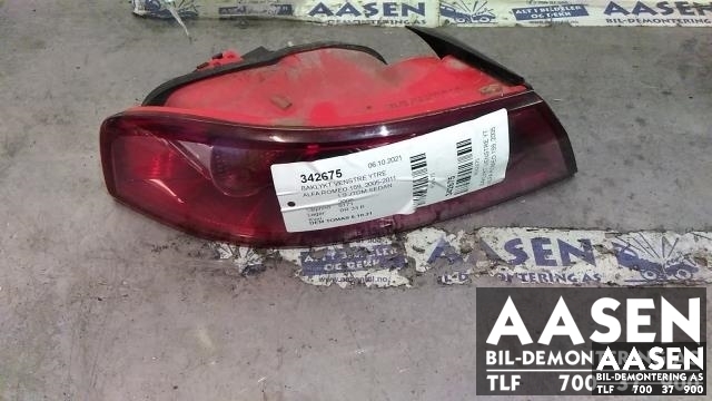 Baklykt venstre ytre til Alfa Romeo 159, 2005-2011  (50504821)