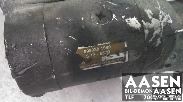 Starter diesel til Isuzu D-Max 2007-2012 (Type I)  (HITACHI|898028 1990|)