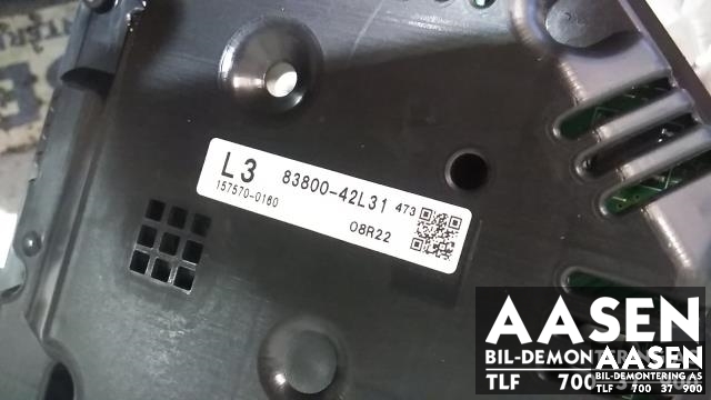 Instrumentpanel til Toyota RAV4 2013-2015 (Type IV, Fase 1)  (DENSO|83800-42L31|)