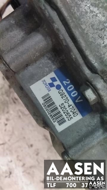 Inverter hybrid til Toyota Prius 2004-2009 (Type II) (COMBI) (COMBI) (G9270-47040|)