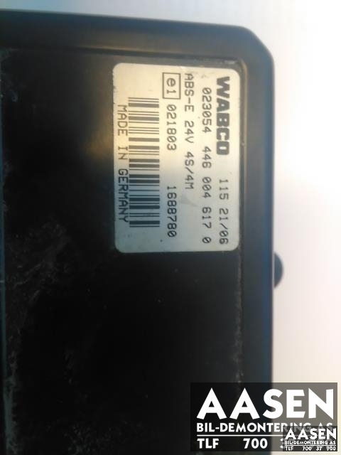 Styreenhet ABS til Lastebil DAF LF 2001-->> (WABCO|023054|4460046170|021803| 1688780)