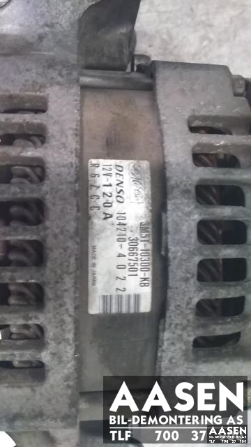 Dynamo til Volvo C30 2006-2009 (Fase 1)  (DENSO|30667501|30795493|36002573)
