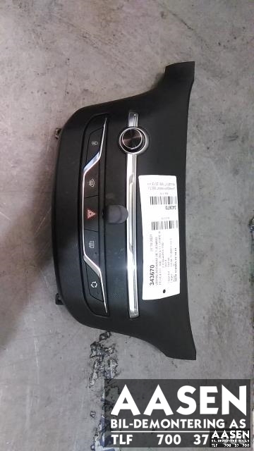 Varmeapparat betjening til Peugeot 308 2013-2021 (Type II) (16 124 675 80|16 131 535 80|96777664ZD)