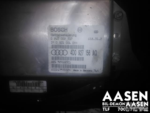 Styreenhet motor til Audi A8 1995-2002 (Type I) (4D0 927 156 AQ|)
