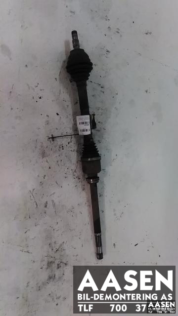 Drivaksel høyre foran, diesel/manuell til Peugeot Partner, 2008-2015 (Type II, Fase 1) (3273 LP)