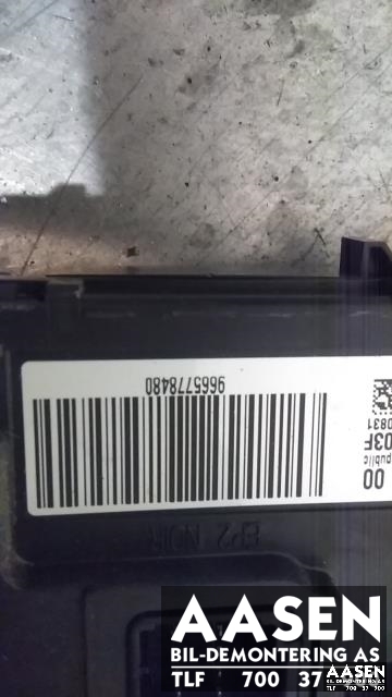 Styreenhet diverse til Peugeot Partner 2008-2015 (Type II, Fase 1) (CONTINENTAL|9665778480|)