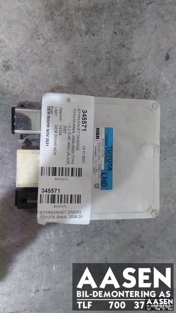 Styreenhet servo til Toyota RAV4 2006-2009 (Type III, Fase 1) (89650-42040|)