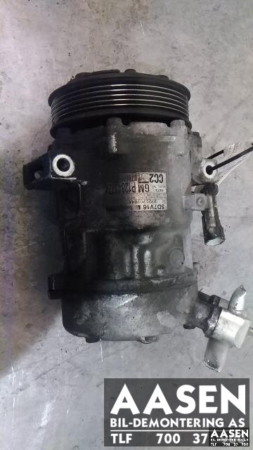 Aircondition kompressor til Saab 9-3, 2008-2011 (Type II, Fase 2) (SANDEN|P12843774)