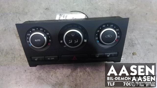 Varmeapparat betjening til Saab 9-3 2008-2011 (Type II, Fase 2) (VALEO|12772892BA|)