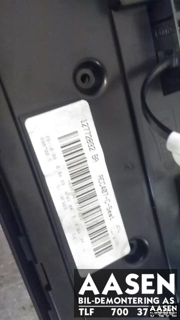 Varmeapparat betjening til Saab 9-3 2008-2011 (Type II, Fase 2) (VALEO|12772892BA|)