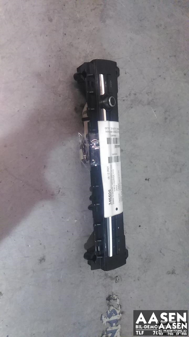 Bilstereo betjeningspanel til BMW 5-Serie, 2010-2017 (F10/F11) (F10/F11) (61 31 9 328 425)