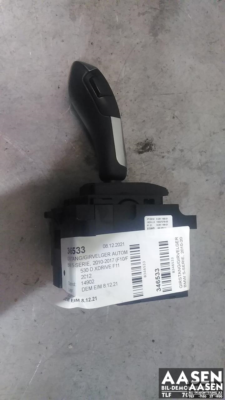 Girstang/girvelger automat til BMW 5-Serie, 2010-2017 (F10/F11) (F10/F11) (61 31 7 950 390)