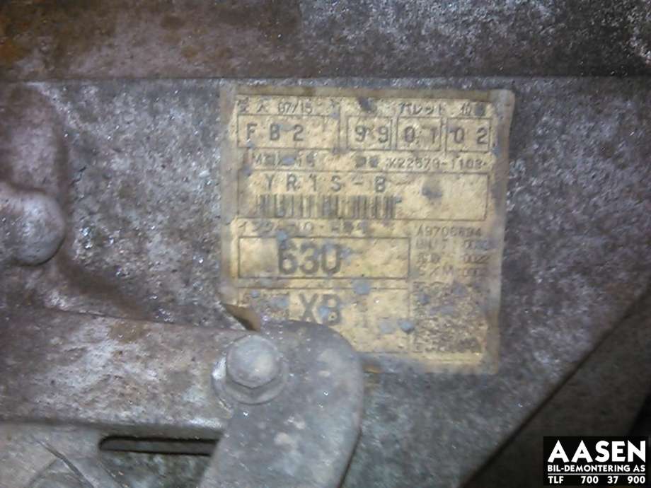 Girkasse manuell 6-trinn til Mazda 6 2008-2010 (Type II, Fase 1)  (A630-17-01XF|A601-17-111C|A630-17-151B)