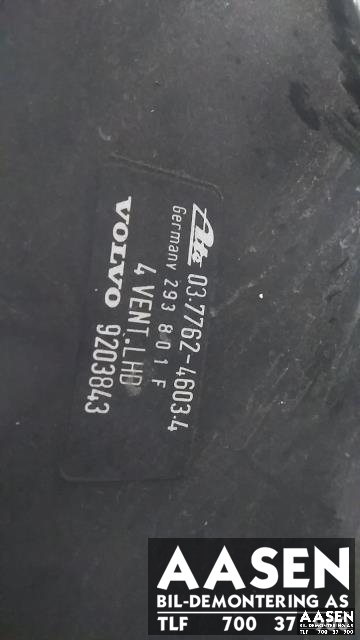 Bremsekraft-forsterker til Volvo C70 1998-2005 (Type I)  (ATE|9203843|)