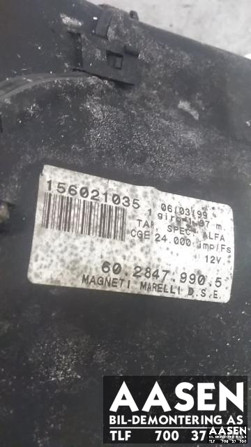 Instrumentpanel til Alfa Romeo 166 1998-2007  (MAGNET MARELLI|156021035|)
