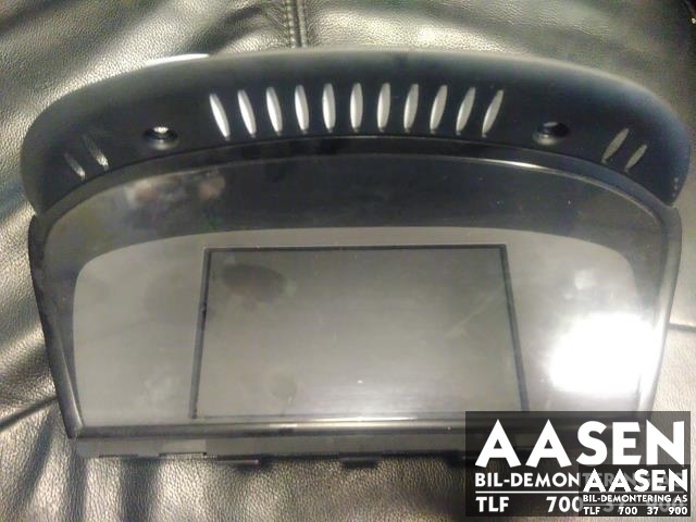 Bilstereo navigasjon skjerm til BMW 3-Serie, 2005-2011 (E90/E91/E92/E93) (E90/E91/E92/E93) (65 82 6 973 671)