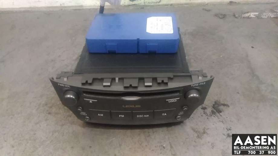 Bilstereo til Lexus IS 2006-2013 (Type II) (XE20) (XE20) (PIONEER|86120-53400-1|)