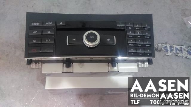 Bilstereo til Mercedes E-Klasse, 2009-2013 (Fase 1) (W212) (W212) (PANASONIC|A2129069900)