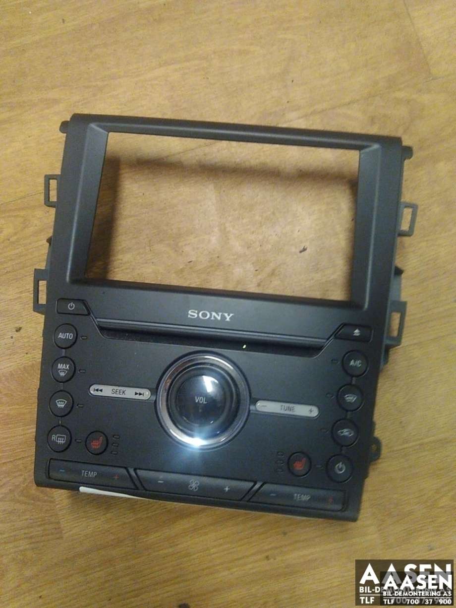 Bilstereo betjeningspanel til Ford Mondeo 2014-2019 (Type V, Fase 1)  (FS7T-18E245-AJC|FS7T-18E245-AJB|)