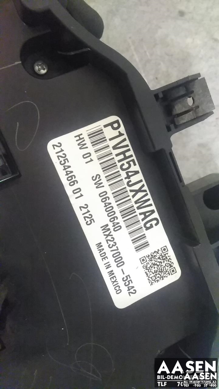 Varmeapparat betjening til Fiat 500 2008-2020  (DENSO|P1VH54JXWAG|)