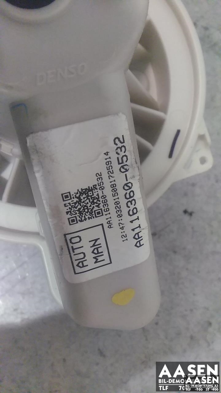 Varmeapparat motor til Fiat 500 2008-2020  