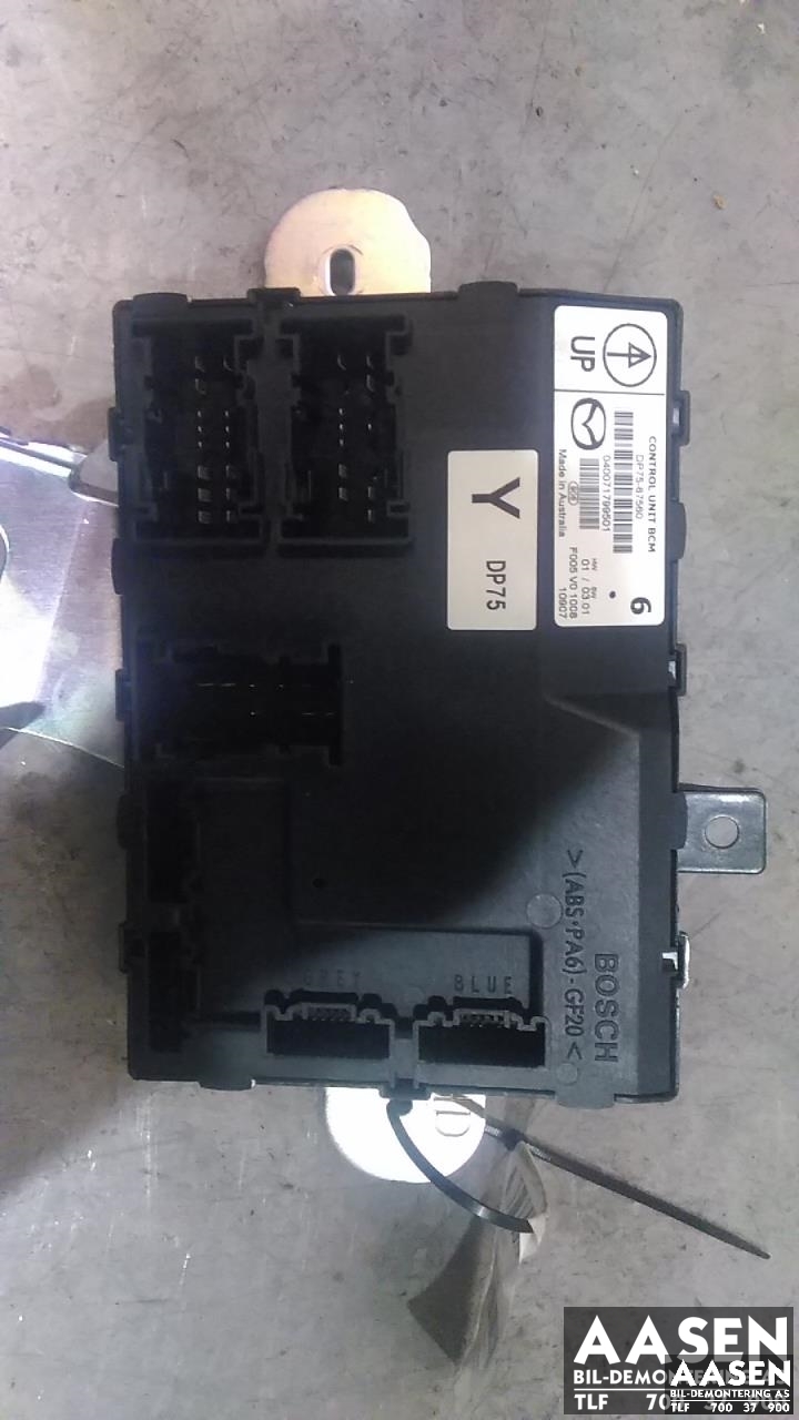Styreenhet comfort (BCM) til Mazda 2 2011-2014 (Type II, Fase 2) (BOSCH|DP75-67560|)