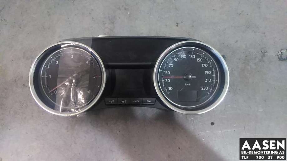 Instrumentpanel til Peugeot 508, 2014-2018 (Type I, Fase 2) (98 071 587 80)