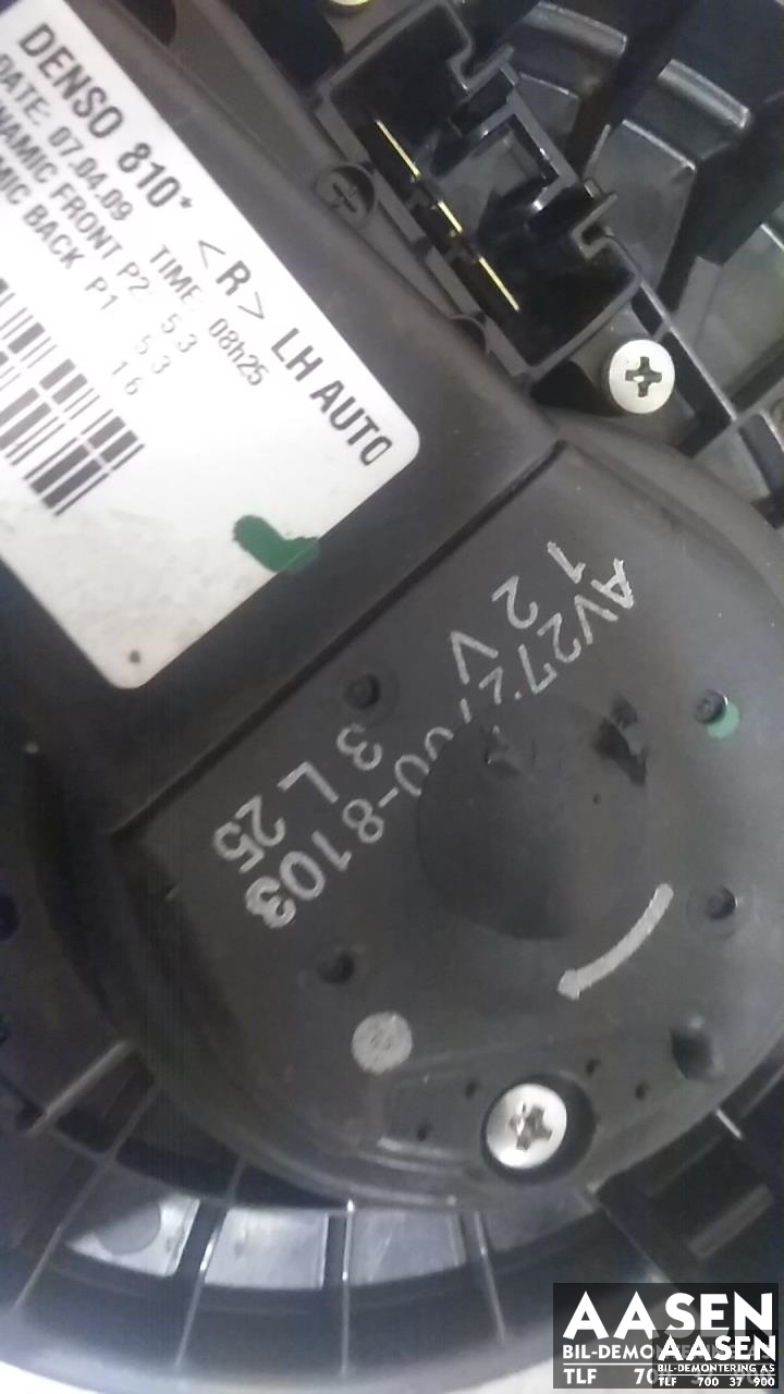 Varmeapparat motor til Toyota Avensis 2009-2015 (Type III, Fase 1)  (DENSO|AV272700-8103|87103-02150|)