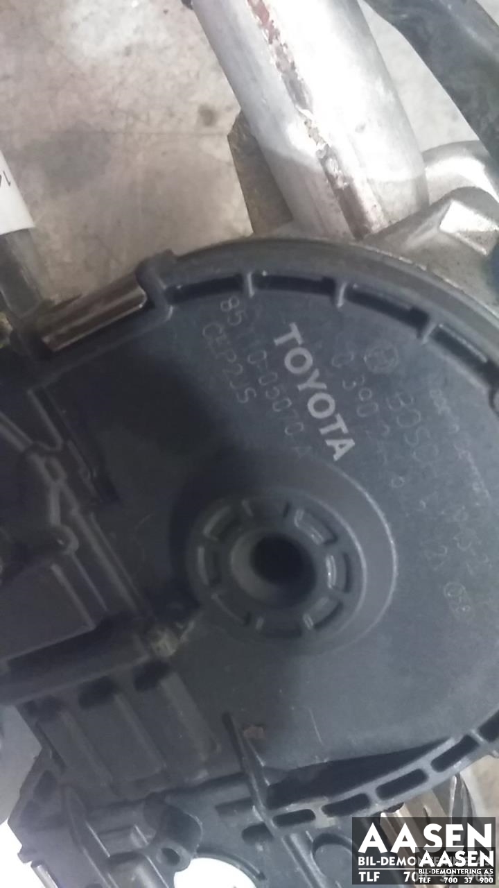 Viskermotor frontrute komplett m/overføring til Toyota Avensis 2009-2015 (Type III, Fase 1)  (BOSCH|85110-05070-A|)