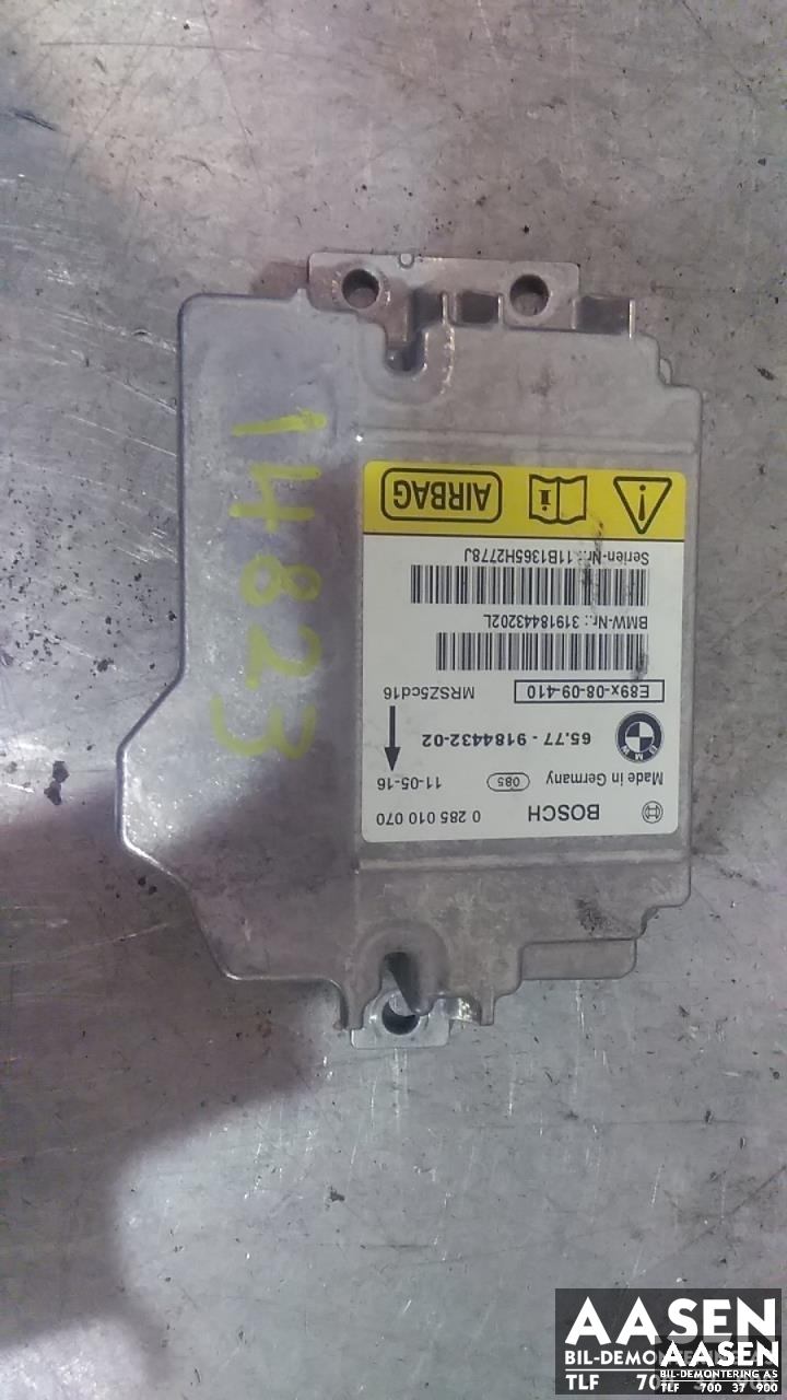 Airbag elektronikk til BMW 3-Serie 2005-2011 (E90/E91/E92/E93) (E90/E91/E92/E93) (BOSCH|65.77-9184432-02|65 77 9 184 432|)