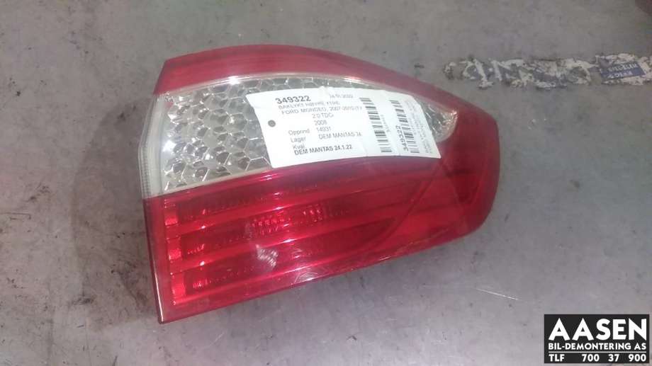 Baklykt høyre ytre til Ford Mondeo 2007-2010 (Type IV, Fase 1) (1486778|)