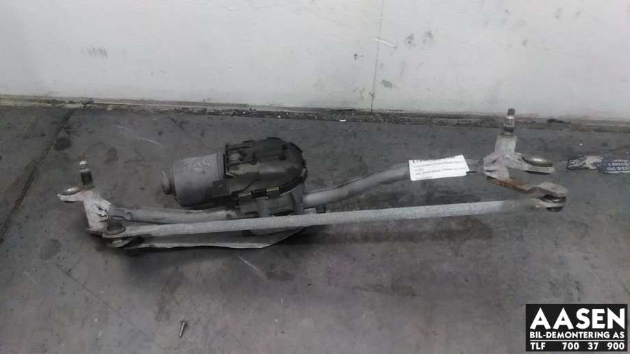 Viskermotor frontrute komplett m/overføring til Audi A6, 2005-2008 (Type III, Fase 1) (C6) (C6) (BOSCH|4F1 955 023 K)