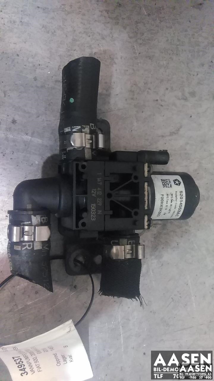 Vannpumpe elektrisk til Fiat 500, 2008-2020  (52014553AC)