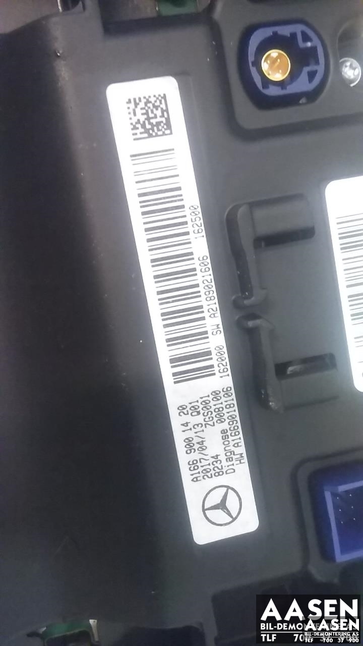 Bilstereo navigasjon skjerm til Mercedes B-Klasse, electric drive 2014-2018 (W242) (W242) (A1669001420|)