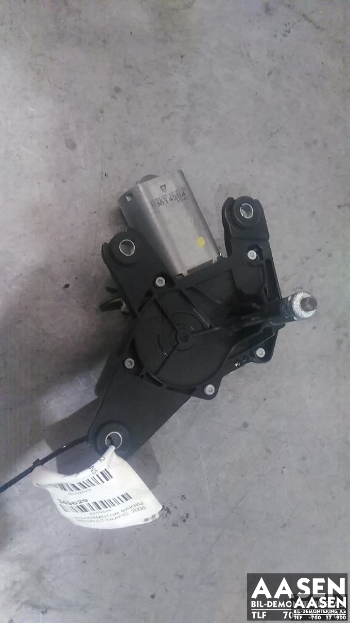 Viskermotor bakrute venstre til Renault Trafic, 2006-2014  (VALEO|7700311590-D)