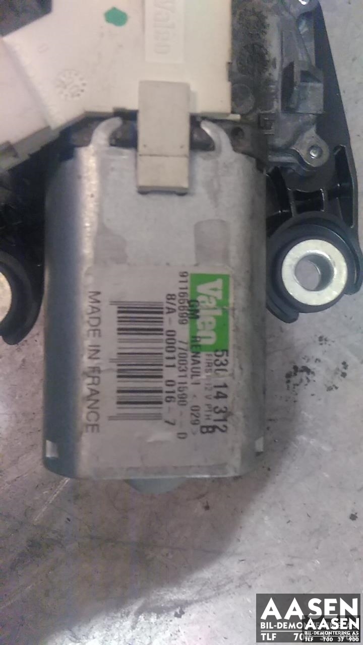 Viskermotor bakrute venstre til Renault Trafic 2006-2014  (VALEO|7700311590-D|)