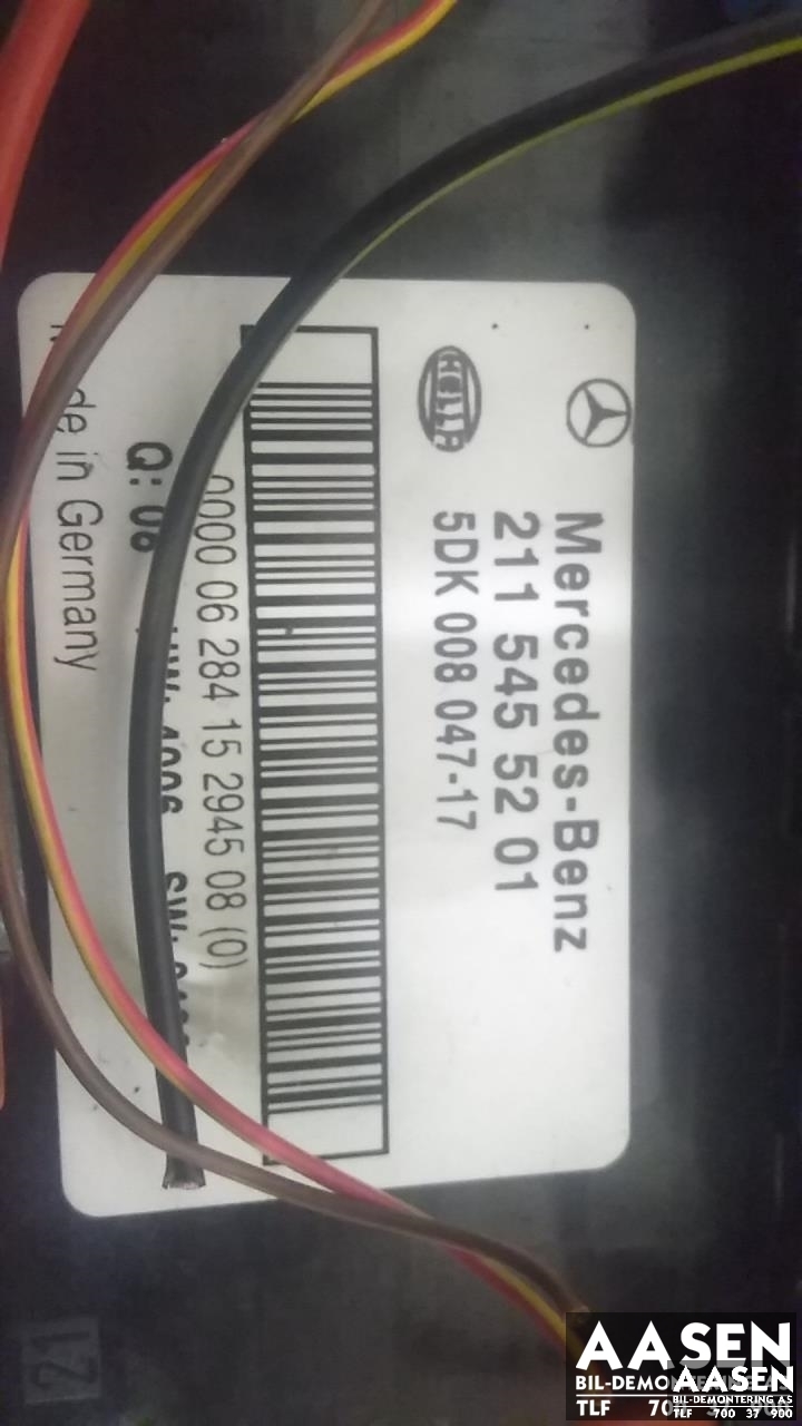 Styreenhet (SAM - Signal Acquisition Module) til Mercedes CLS 2004-2010 (C219) (C219) (HELLA|2115455201|)