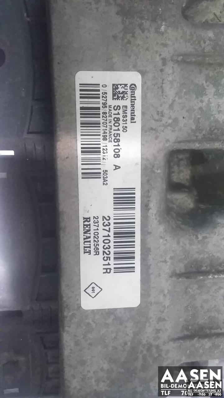 Styreenhet motor til Renault Megane 2009-2016 Type III (CONTINENTAL|237103251R|)