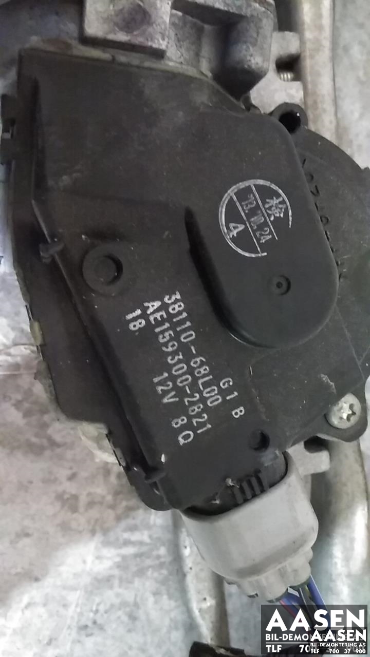 Viskermotor frontrute komplett m/overføring til Suzuki Swift 2011-2017 (38110-68L00|)
