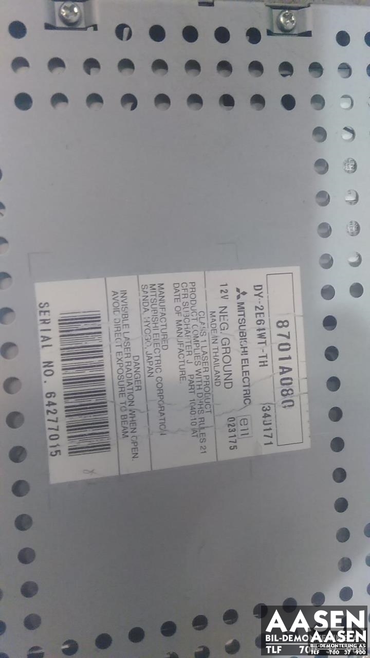 Bilstereo til Mitsubishi Grandis 2004-2009 (8701A080|)