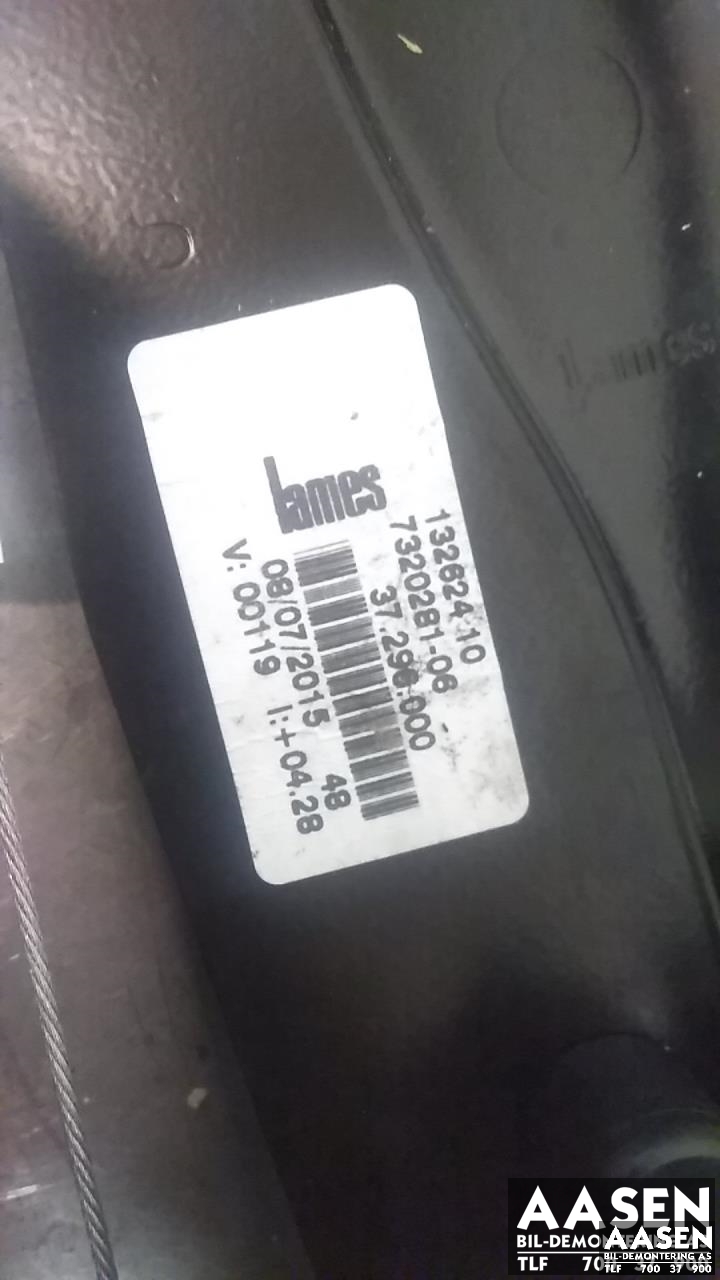 Ruteheis venstre bak til Mini One/Cooper 2014-->> (F54-57) (F54-57) (7320281-06|51 35 7 490 207|67 62 7 354 889)