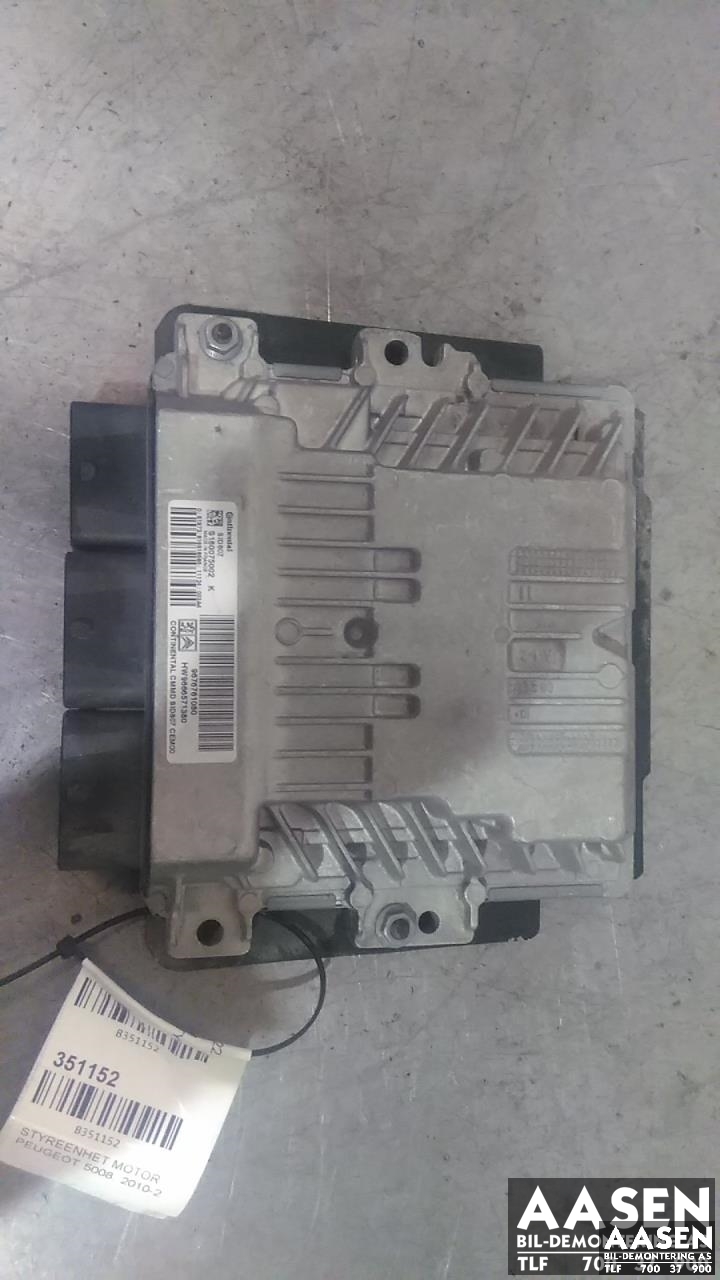 Styreenhet motor til Peugeot 5008 2010-2017 (Type I) (CONTINENTAL|9676761080|)