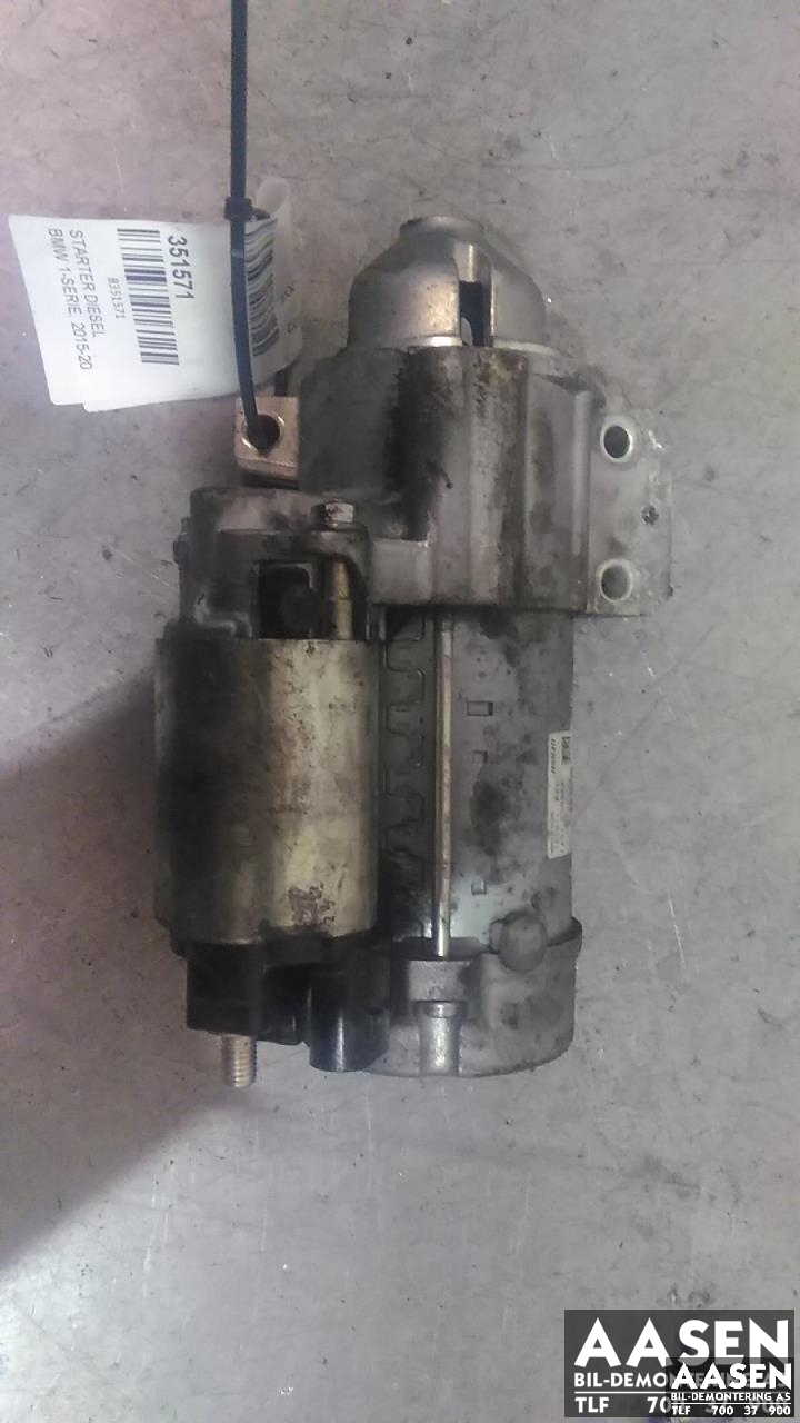 Starter diesel til BMW 1-Serie 2015-2019 (Fase 2) (F20/F21) (F20/F21) (DENSO|12 41 8 572 918|12 41 8 572 919|)